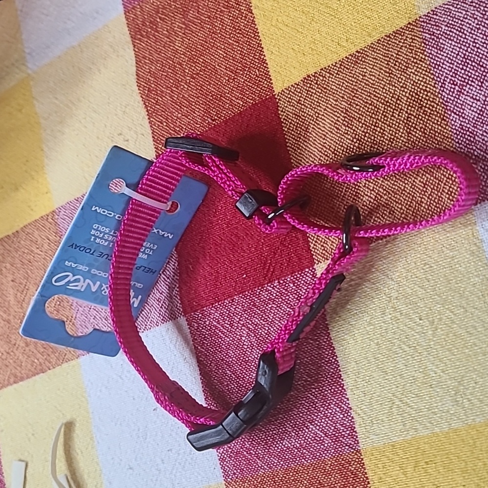 New Martindale dog collar xsmall pink